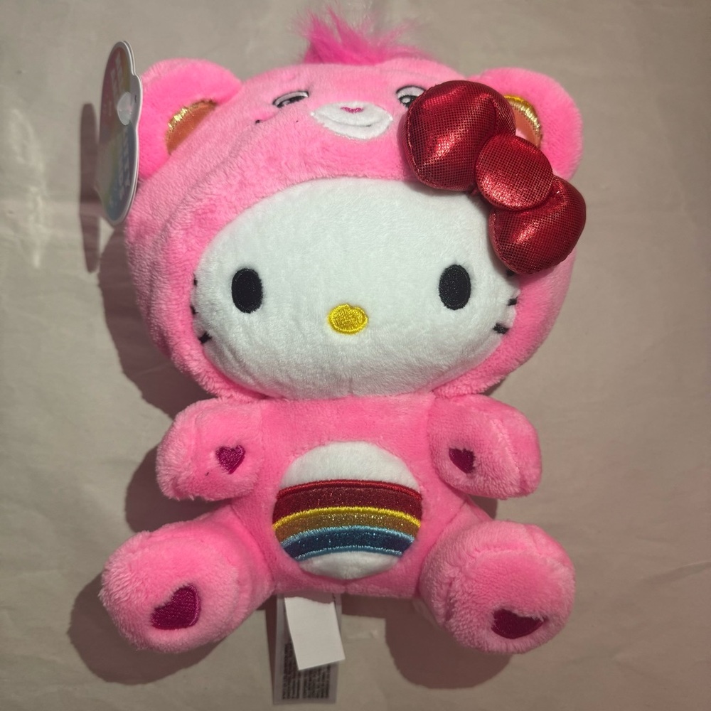 CareBears hello kitty plush